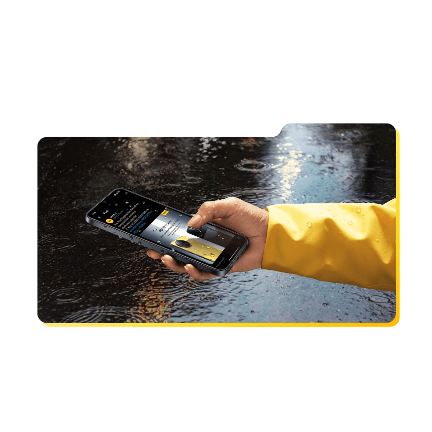 Displejs ar Wet Touch 2.0 tehnoloģiju