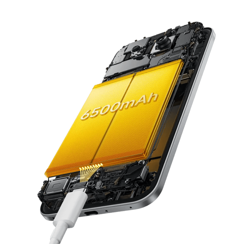 6500 mAh (typ) akumulators